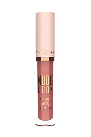 Gr Doğal Işıltılı Dudak Parlatıcısı - Nude Look Natural Shine Lipgloss No:04 Peachy Nude