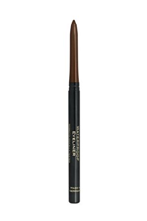 Gr Suya Dayanıklı Kahverengi Göz Kalemi - Waterproof Automatic Eyeliner No: 10