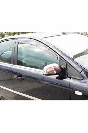 F. Focus 2 Uyumlu Krom Ayna Kapağı 2 Parça 2005-2008 P.çelik Uyumlu