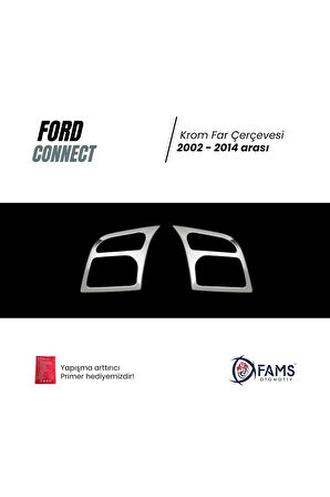 F. Connect Krom Far Çerçeve 2 Prç. 2002-2014 P. Çelik Uyumlu