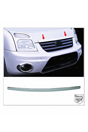 F. Connect Krom Ön Panjur Üstü Çıta 2009-2014 P.çelik Uyumlu