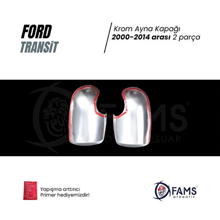 F. Transit Krom Ayna Kapağı 2 Prç. 2000-2014 P. Çelik