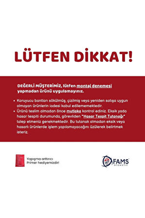 F. Transit Uyumlu Krom Ön Panjur 2 Parça 2006-2014 Arası Paslanmaz Çelik