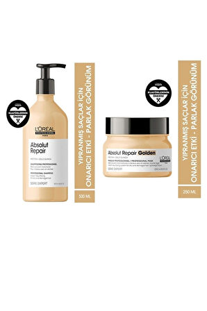 Loreal Serie Expert Absolut Repair Yıpranmış Saçlar Için Şampuan 500 Ml + Absolut Repair Maske 250 Ml