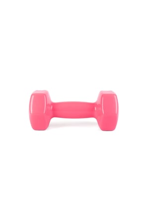 Gymo Hex Shape Vinil Dambıl 5kg Pembe