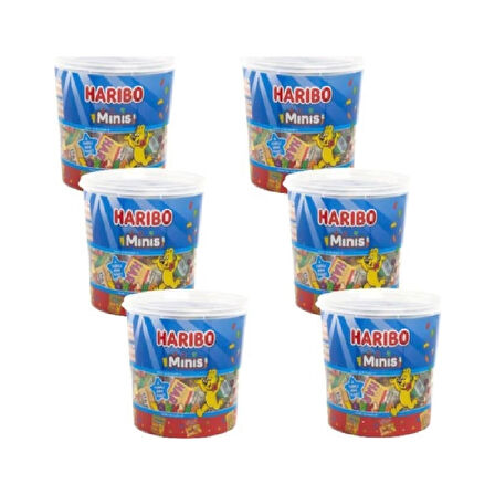 Haribo Minis 10 gr x 100 x 6 Adet