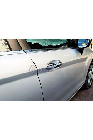 F. Fiesta Uyumlu Krom Kapı Kolu 4 Kapı 2009 - 2017 Arası Paslanmaz Çelik Uyumlu