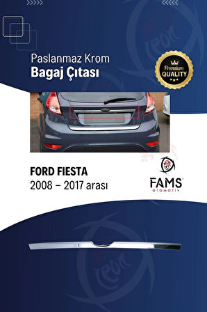 F. Fiesta Krom Bagaj Çıtası 2009 - 2017 Arası P. Çelik