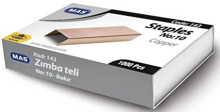 MAS ZIMBA TELİ NO: 10 BAKIR 143 10 Adet