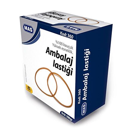 MAS 360 Midi Ambalaj Lastiği 200gr