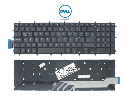 Dell 7566, P65F, P66F, P72F, P75F Notebook Klavyesi, Laptop Tuş Takımı (Siyah TR) PK131Q04A36 / KL0999