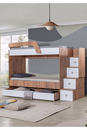 Ranza, Triple Yavrulu Merdivenli Ranza + 2 Adet Comfort Yatak