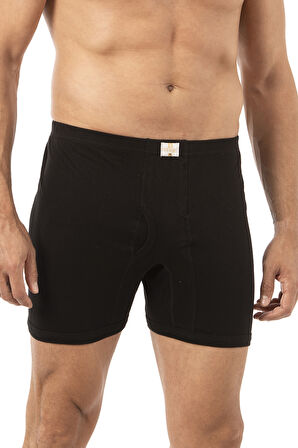 Özkan 0043 Erkek %100 Pamuklu Penye Süprem Kumaş Esnek Rahat Torbalı Paçalı Don Boxer Külot