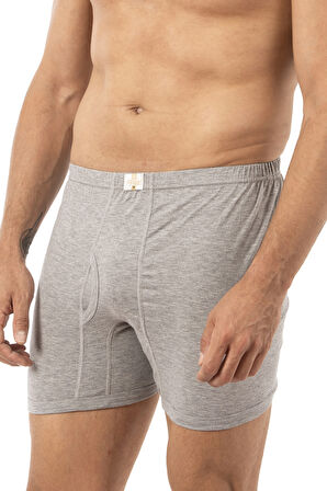 Özkan 0043 Erkek %100 Pamuklu Penye Süprem Kumaş Esnek Rahat Torbalı Paçalı Don Boxer Külot