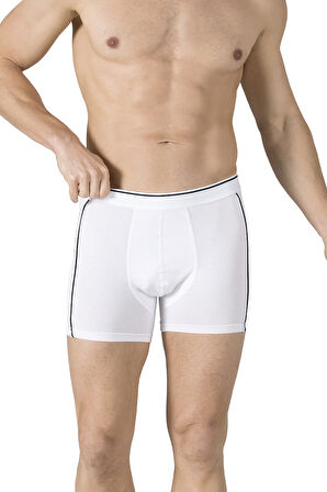Özkan 11314 Erkek Penye Likralı Pamuklu Boxer