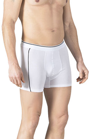 Özkan 11314 Erkek Penye Likralı Pamuklu Boxer