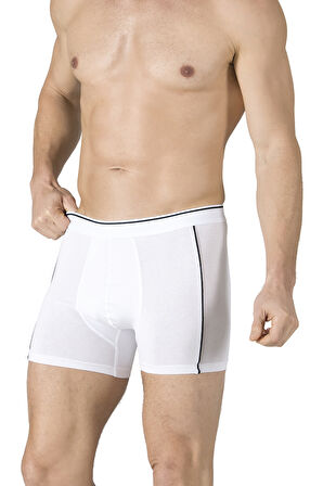 Özkan 11314 Erkek Penye Likralı Pamuklu Boxer