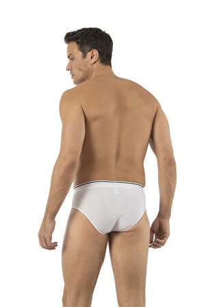 Özkan 11330 Erkek Pamuklu Likralı Penye Esnek Rahat Slip Külot