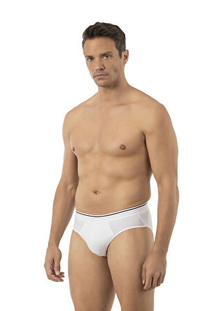 Özkan 11330 Erkek Pamuklu Likralı Penye Esnek Rahat Slip Külot