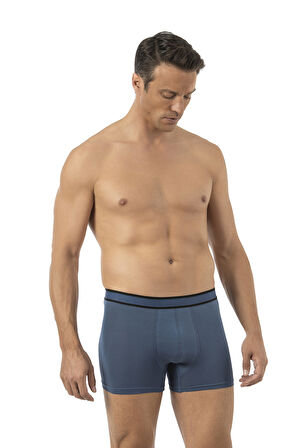 Özkan 11226 Erkek %95 Pamuklu Likralı Süprem Kumaş Esnek Rahat Boxer Şort