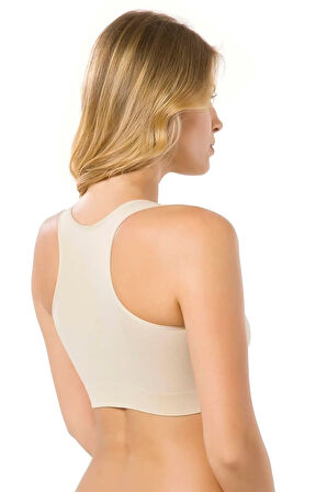 Beyaz 4001 Soft Sporcu Büstiyer