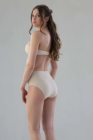 Kadın Bej Seamless Mama Slip 3002