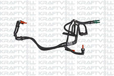 Ford Yakıt Borusu Focus C-Max 1.6 Tdci 2005-2011 ( İkili Boru Takımı ) - Kraftvoll 10034432
