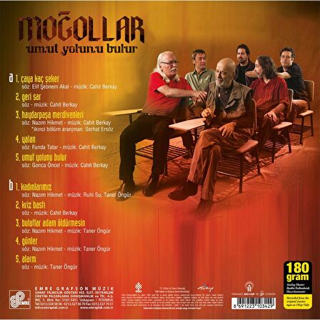 Moğollar - Umut Yolunu Bulur   (Plak)  