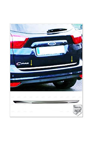 F. C-max Uyumlu Krom Bagaj Alt Çıtası 2010 Üzeri P. Çelik
