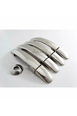 Tourneo Custom Krom Kapı Kolu 4 Kapı 9 Parça 2014 Üzeri P.çelik