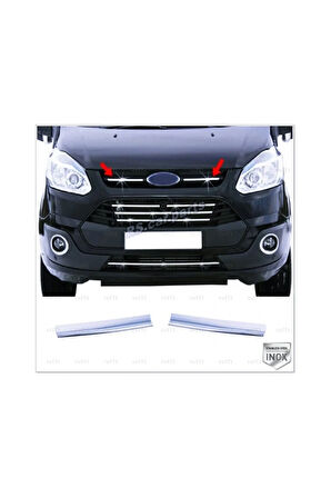 Custom Krom Ön Panjur 2 Prç. 2012-2018 Arası Paslanmaz Çelik