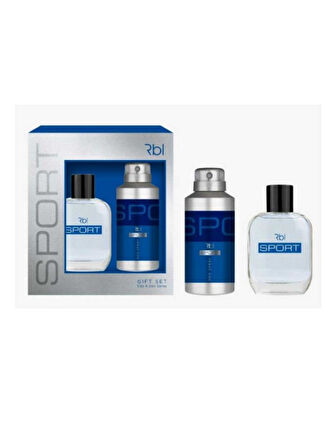 Rebul Sport EDT 50 ml + Angela Edp 50 ml, Deodorant Sprey 150 ml Erkek/Kadın Parfüm 2'li Set