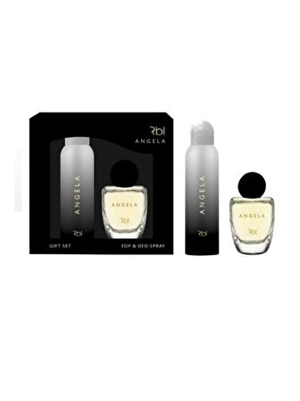 Rebul Sport EDT 50 ml + Angela Edp 50 ml, Deodorant Sprey 150 ml Erkek/Kadın Parfüm 2'li Set