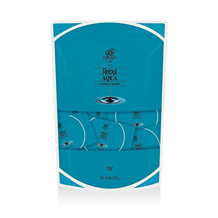 Rebul Aqua 50Li Kolanyalı Mendil