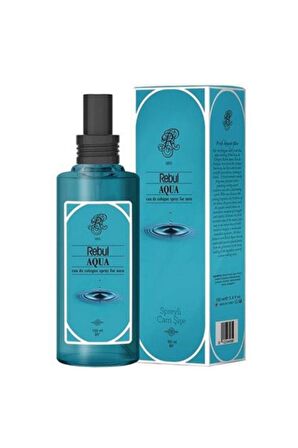 Rebul Aqua 80 Derece Sprey Cam Şişe 100 ml Kolonya