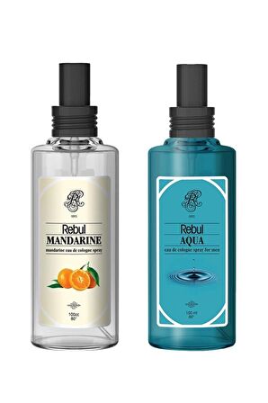 Rebul Çiçeksi 80 Derece Pet Şişe 100 ml 2 Adet Kolonya