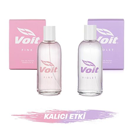 Voit Pink Edp 100 ML Kadın - Voit Violet Edp 100 ML Kadın