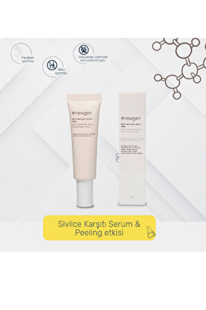 Newgen With Salisilik Asit + PHA Spot Controlling Sivilce Karşıtı Serum 30ml, Misel Temizleme Suyu 4