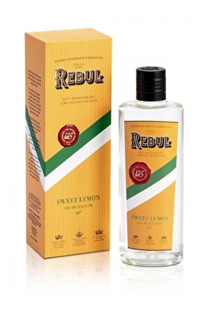 Rebul Tatlı Limon 80 Derece Cam Şişe 270 ml Kolonya
