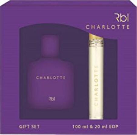 Rebul Charlotte Parfüm 100 ml | Kalem Parfüm 20 ml