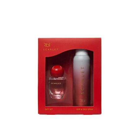 Rebul RBL Scarlet 50 ML Edp + Deodorant 150 ML