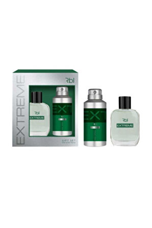 Rebul Extreme EDT 50 ml + Deodorant 150 ml Erkek Parfüm Seti