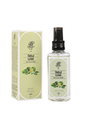 Rebul LIME - Limon Edc 125ml Sprey Pet Şişeli Kolonya 12 Adet (1 Koli)