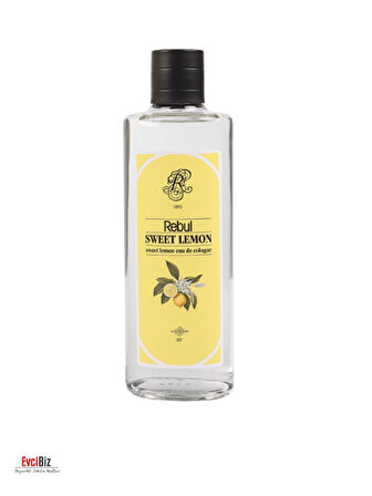 Rebul Sweet Lemon (Tatlı Limon) Edc 250ml Kolonya 500ml Duş Jeli 125ml Edc Kolonya 3'lü Avantaj Set