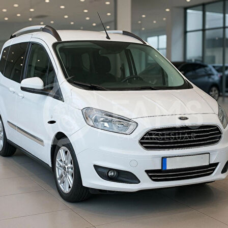 Tourneo Courier Krom Ön Panjur 6 Prç. 2014-2017 Paslanmaz Çelik (ince)