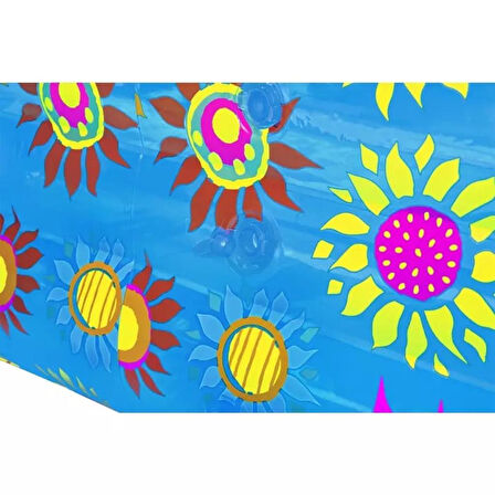 Bestway Funky Floral Şişme Aile Havuzu Jumbo Boy ( Çiçek Desenli )