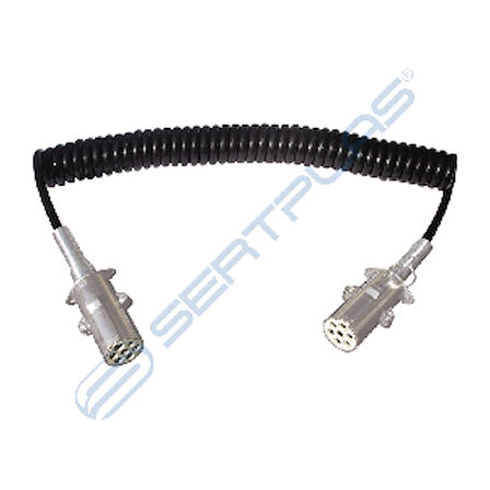 Unıversal Elektrik Kablo-24/24v 33 Sarım S-Tip Pls. Fişli 4mt - Sertplas-Es3853fp35