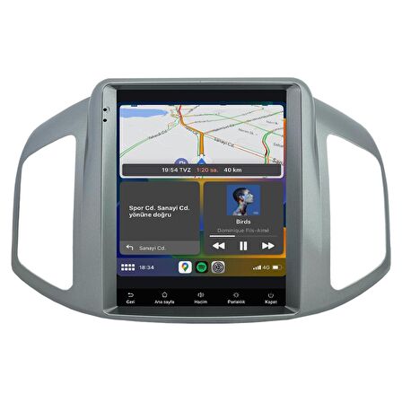 Chevrolet Captiva Android Multimedya Sistemi (2012-2015) CRV-4805XT