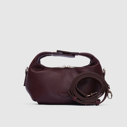 Kadın Bordo Sentetik Deri Smart Casual El Çantası [TG930304]