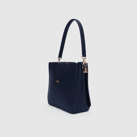 Kadın Lacivert Sentetik Deri Casual Çapraz Çanta [TG930309]